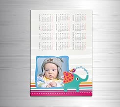 Calendario Magnetico A3 Love Hearts - Fotoregali.com