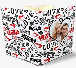 Album Fotografico 24x30 White love 