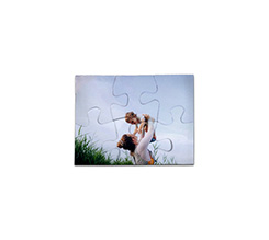 Magnete Puzzle in legno personalizzato -Misure cm 6,5 x 5