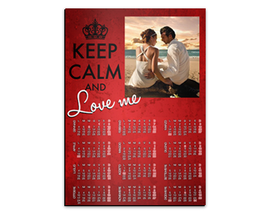 Calendario magnetico A3 Love Daddy 