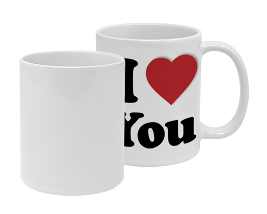 Tazza Panoramica I Heart You 