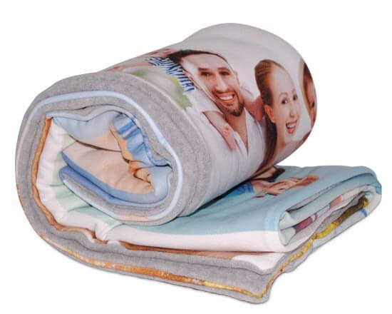 Coperta in pile personalizzata con foto - Coperta stampata con foto e  grafica calda e originale